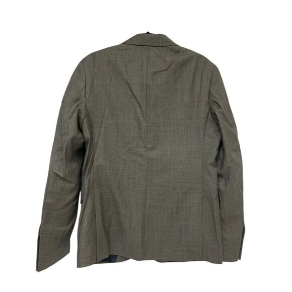 Zara Sartorial Man Suit Jacket EU 46 US 36 Blazer Grey Italian Wool 4495/925 NWT - Picture 5 of 16